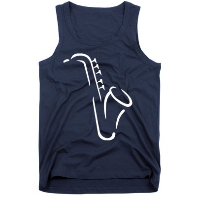 Saxophone Gift Tank Top