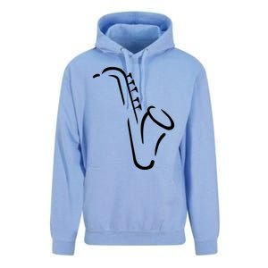 Saxophone Gift Unisex Surf Hoodie