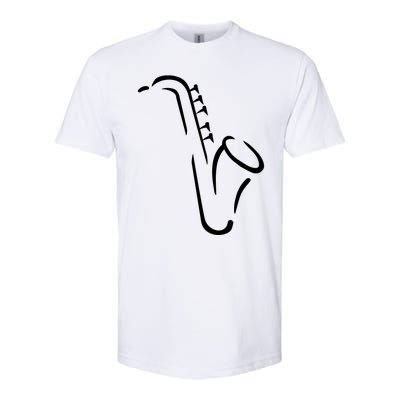 Saxophone Gift Softstyle CVC T-Shirt