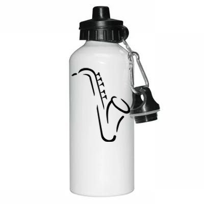 Saxophone Gift Aluminum Water Bottle 