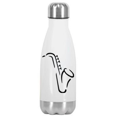 Saxophone Gift Stainless Steel Insulated Water Bottle