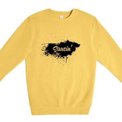 Saucin Gift Premium Crewneck Sweatshirt