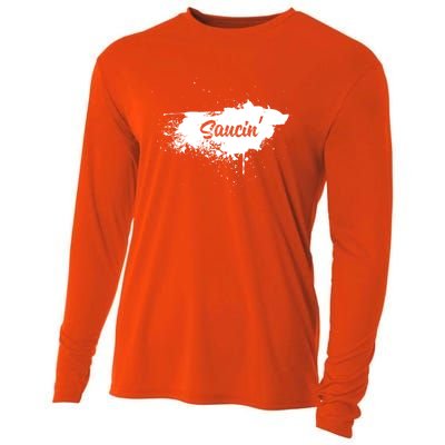 Saucin Gift Cooling Performance Long Sleeve Crew