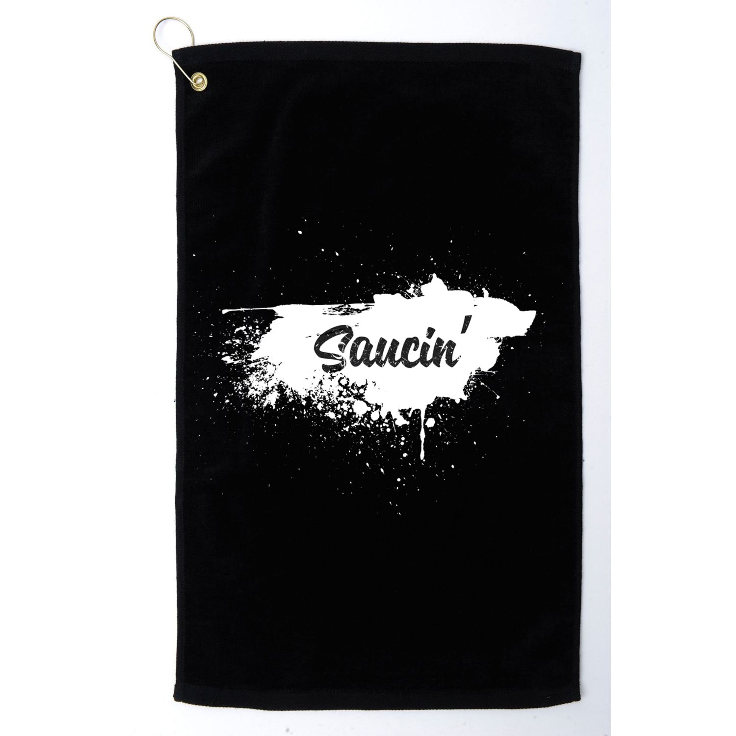 Saucin Gift Golf Towel