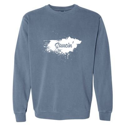 Saucin Gift Garment-Dyed Sweatshirt