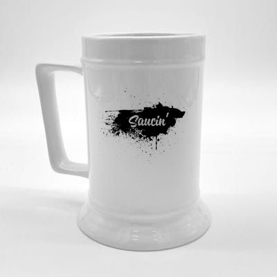 Saucin Gift Beer Stein