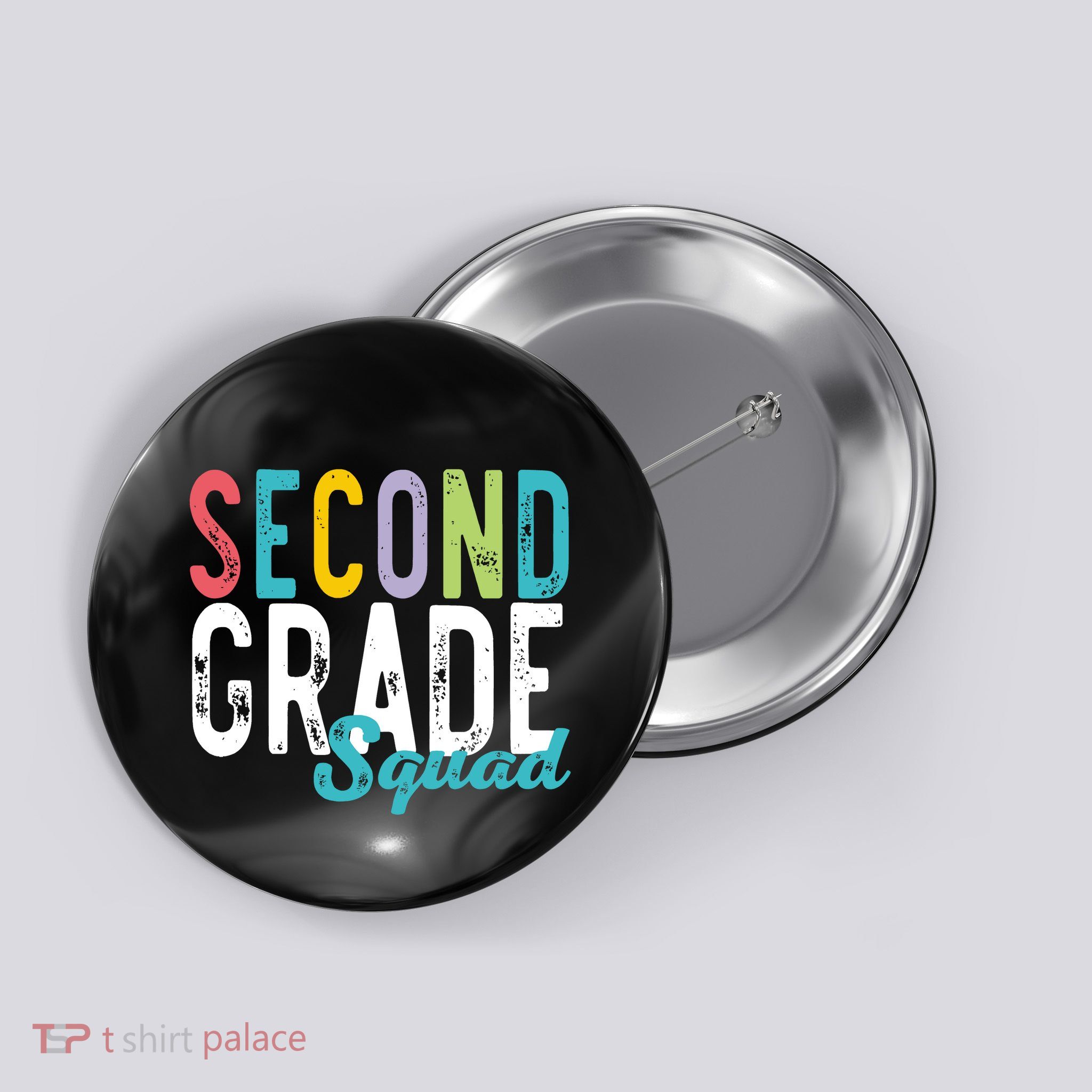 Second Grade Squad Button