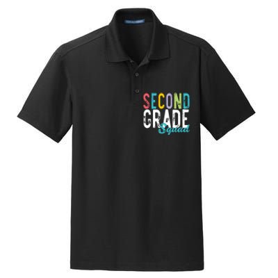 Second Grade Squad Dry Zone Grid Polo