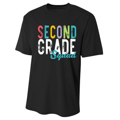 Second Grade Squad Performance Sprint T-Shirt