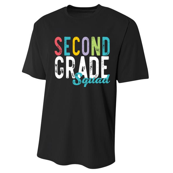 Second Grade Squad Performance Sprint T-Shirt