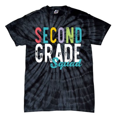 Second Grade Squad Tie-Dye T-Shirt