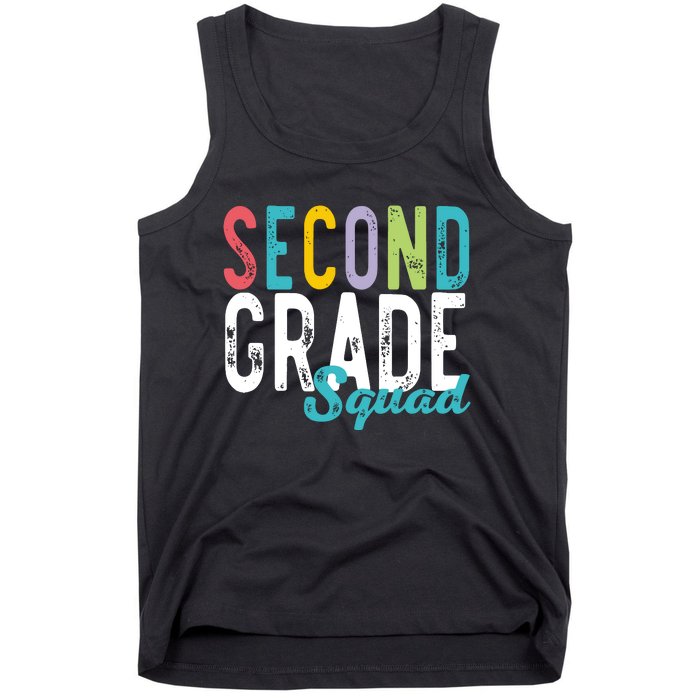 Second Grade Squad Tank Top