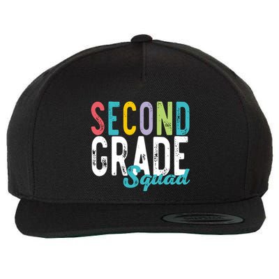 Second Grade Squad Wool Snapback Cap