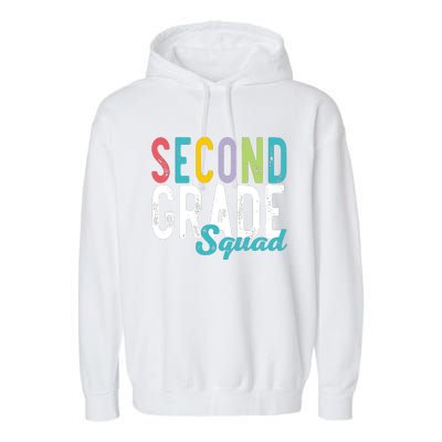 Second Grade Squad Garment-Dyed Fleece Hoodie