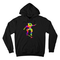 Skater Girl Skateboarder Girl Skateboarding Hoodie