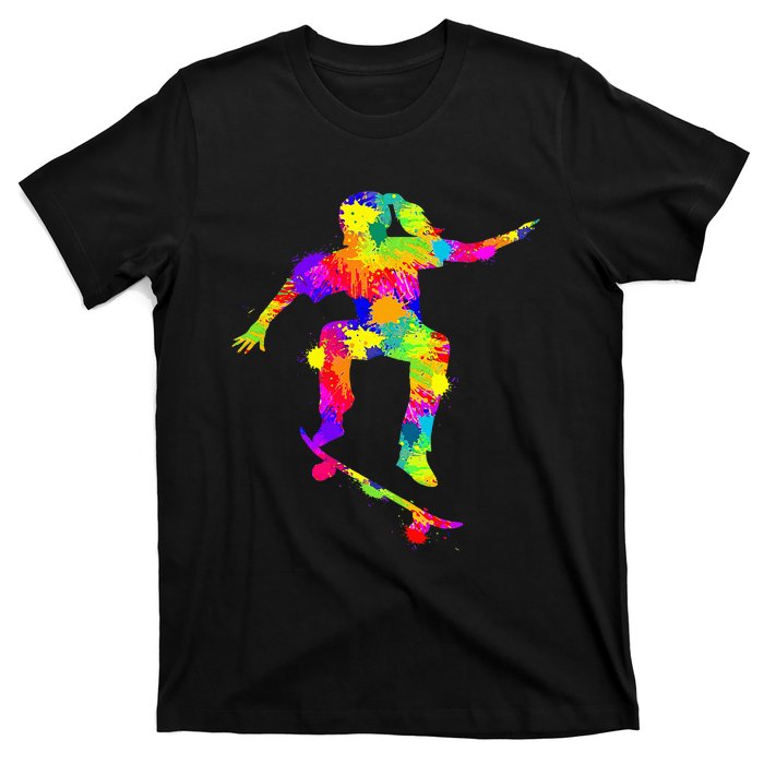 Skater Girl Skateboarder Girl Skateboarding T-Shirt