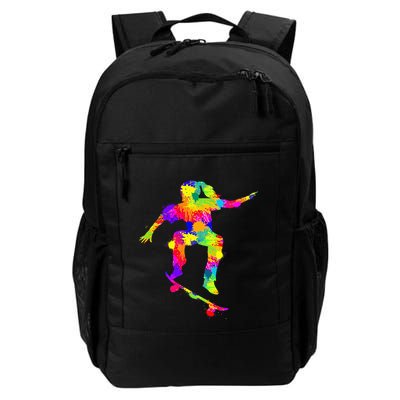 Skater Girl Skateboarder Girl Skateboarding Backpack