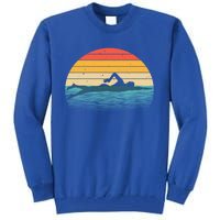 Swimming Gift Swimmer Swim Coach Gift Tall Sweatshirt