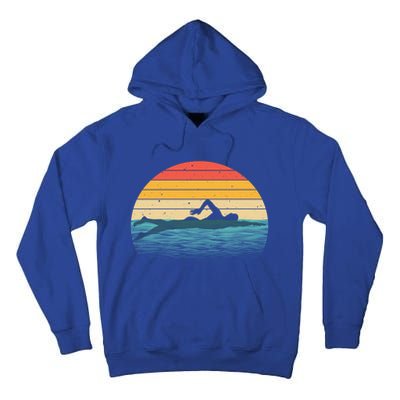 Swimming Gift Swimmer Swim Coach Gift Tall Hoodie