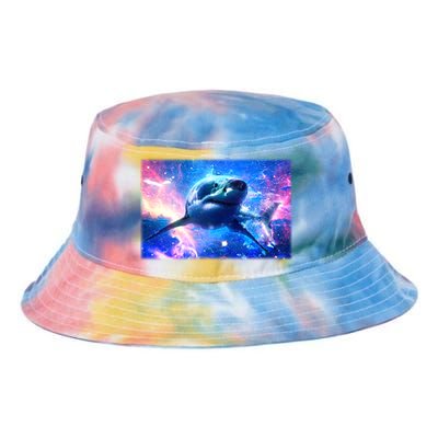 Space Galaxy Shark In Sea Ocean Of Stars Tie Dye Newport Bucket Hat