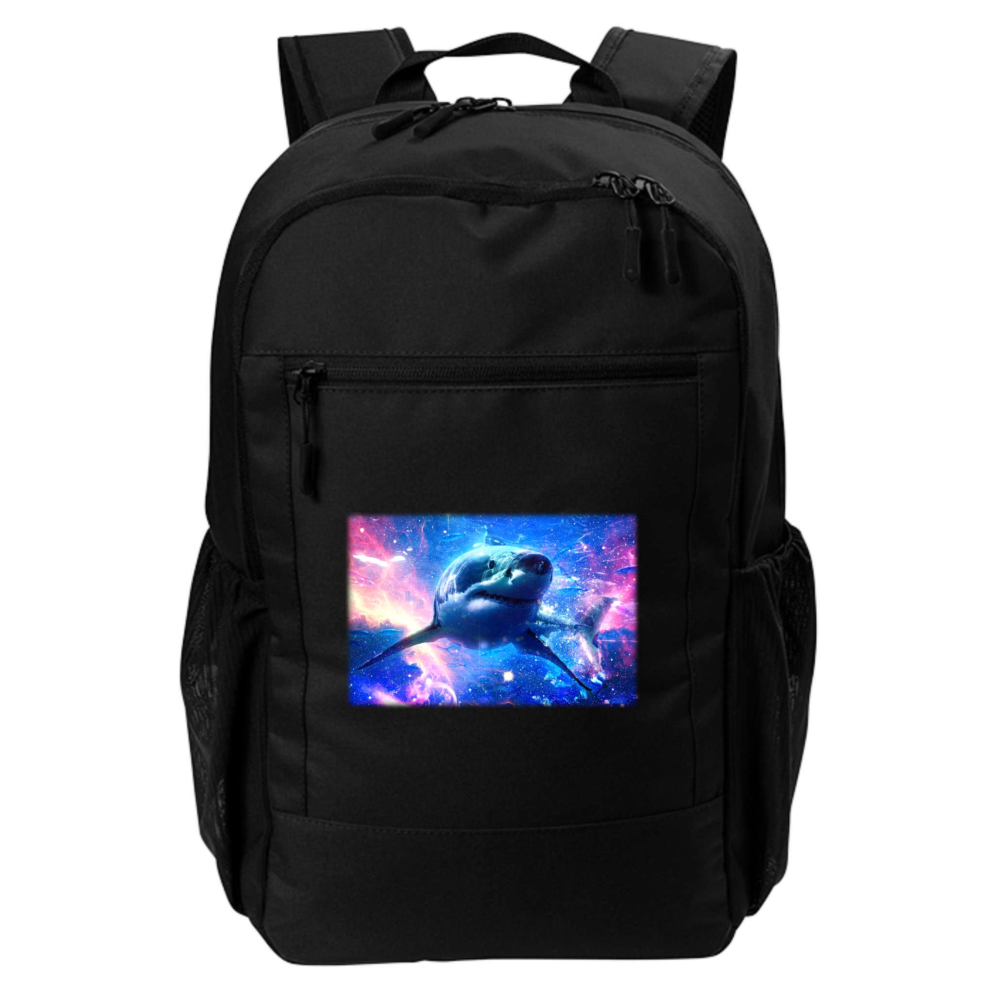 Space Galaxy Shark In Sea Ocean Of Stars Backpack