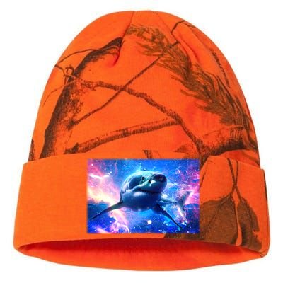 Space Galaxy Shark In Sea Ocean Of Stars Kati Licensed 12" Camo Beanie