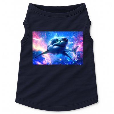 Space Galaxy Shark In Sea Ocean Of Stars Doggie Tank