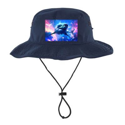 Space Galaxy Shark In Sea Ocean Of Stars Bucket Hat