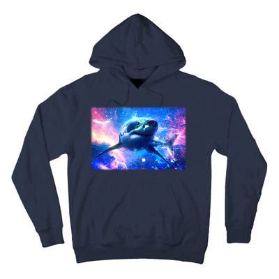 Space Galaxy Shark In Sea Ocean Of Stars Tall Hoodie