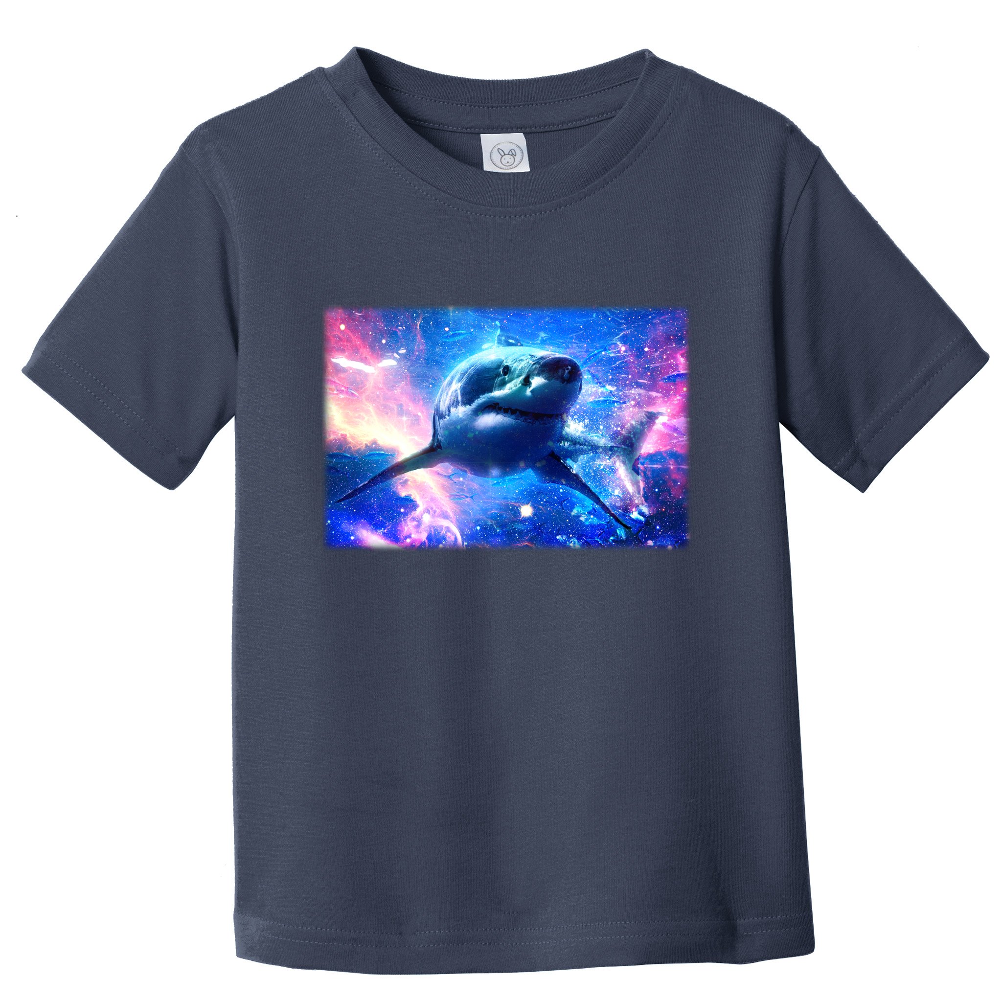 Space Galaxy Shark In Sea Ocean Of Stars Toddler T-Shirt