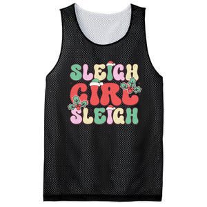 Sleigh Girl Sleigh Festive Holiday Graphic Mesh Reversible Basketball Jersey Tank