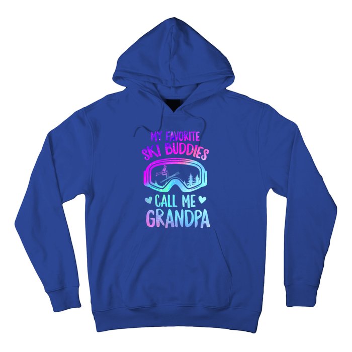 Ski Grandpa Skier Mountain Snow Skiing Grandpa Snowboarding Gift Hoodie