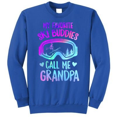 Ski Grandpa Skier Mountain Snow Skiing Grandpa Snowboarding Gift Sweatshirt