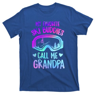 Ski Grandpa Skier Mountain Snow Skiing Grandpa Snowboarding Gift T-Shirt