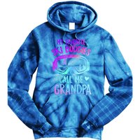 Ski Grandpa Skier Mountain Snow Skiing Grandpa Snowboarding Gift Tie Dye Hoodie