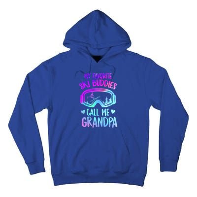 Ski Grandpa Skier Mountain Snow Skiing Grandpa Snowboarding Gift Tall Hoodie