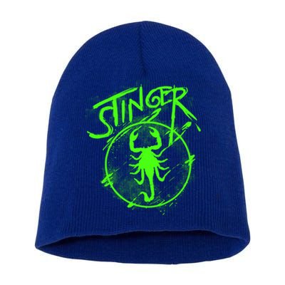 Scorpion Gift Scorpions Gift Short Acrylic Beanie