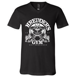 Shredder's Gym V-Neck T-Shirt