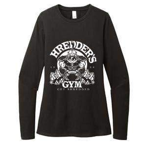 Shredder's Gym Womens CVC Long Sleeve Shirt