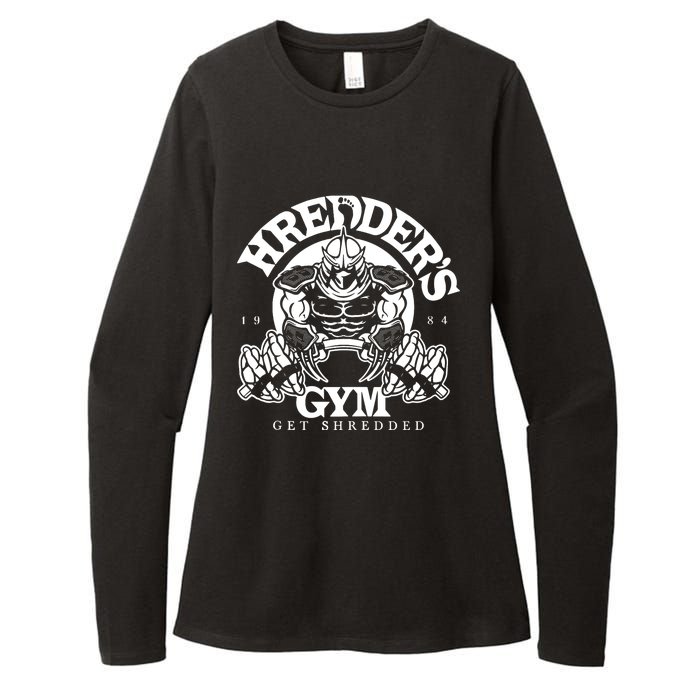 Shredder's Gym Womens CVC Long Sleeve Shirt