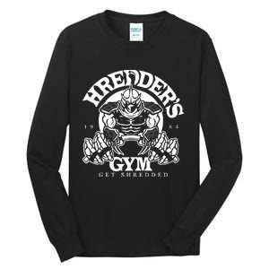 Shredder's Gym Tall Long Sleeve T-Shirt