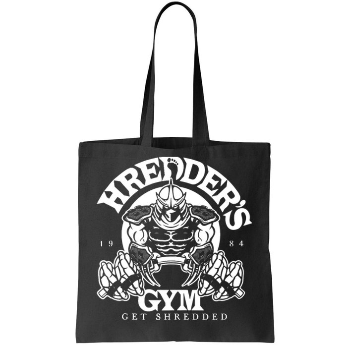 Shredder's Gym Tote Bag