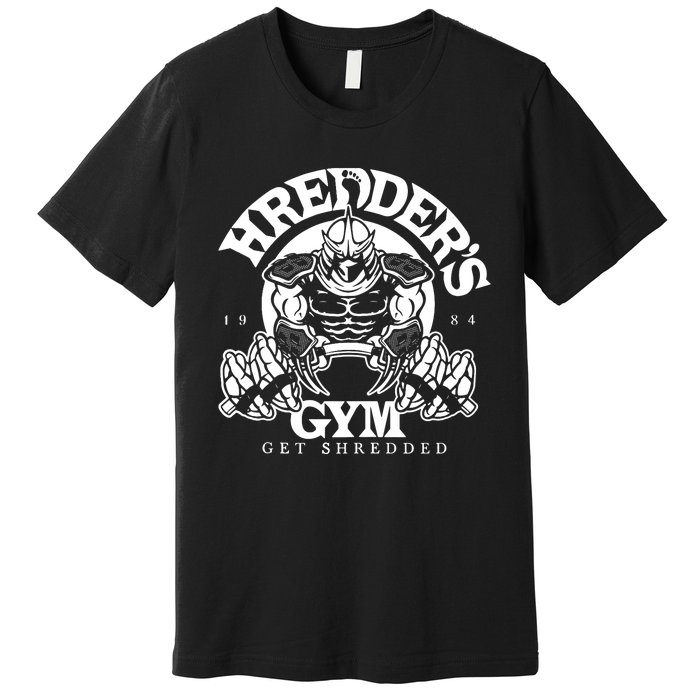 Shredder's Gym Premium T-Shirt