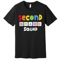 Second Grade Squad Team 2nd Grade Teacher Premium T-Shirt