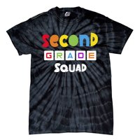 Second Grade Squad Team 2nd Grade Teacher Tie-Dye T-Shirt