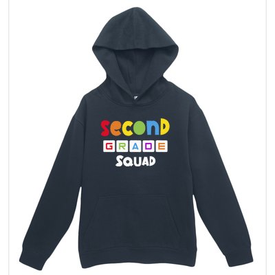 Second Grade Squad Team 2nd Grade Teacher Urban Pullover Hoodie