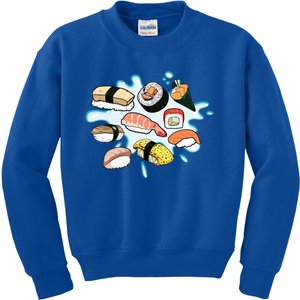 Sushi Graphic Sushi Lover Gift Kids Sweatshirt