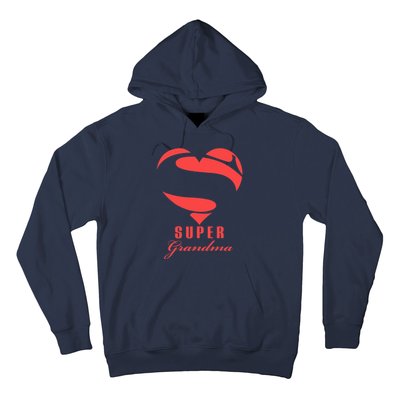 Super Grandma Superhero T Gift Mother Father Day Hoodie