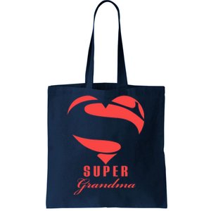 Super Grandma Superhero T Gift Mother Father Day Tote Bag