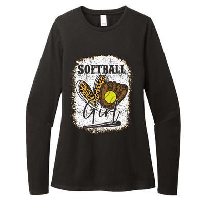 Softball Girl Softball Womens CVC Long Sleeve Shirt